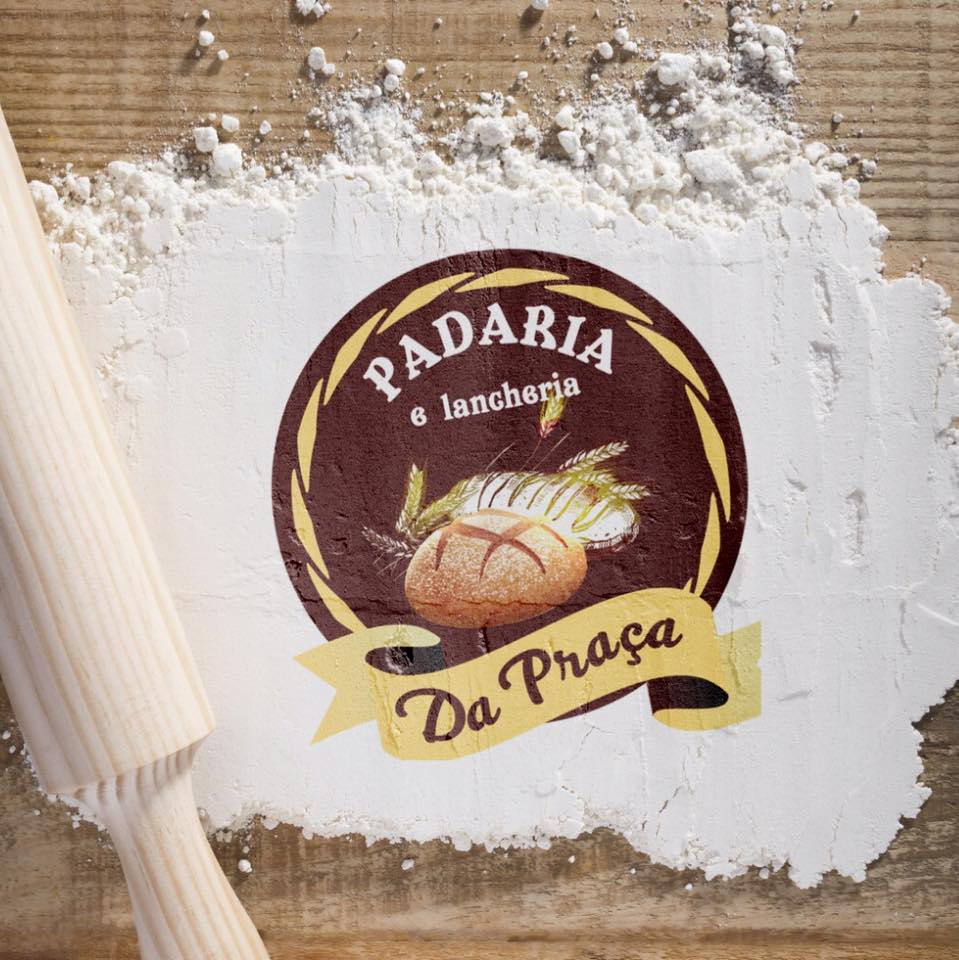 Logo Padaria e Lancheria da Praça